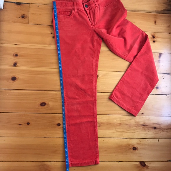 Vintage J. Crew Orange Matchstick Cord - Picture 13 of 14